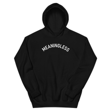 Load image into Gallery viewer, Arched Typography Meaningless Ritual 90s inspired Hoodie
